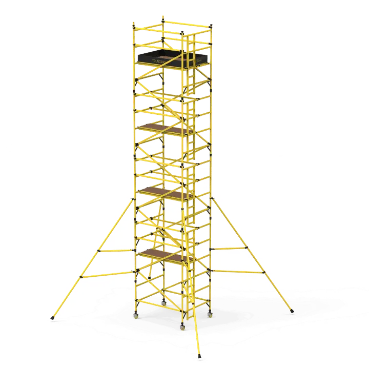FRP (Fiberglass) Electrical Shockproof Scaffold Tower FRP (Fiberglass) Electrical Shockproof Scaffold Tower
